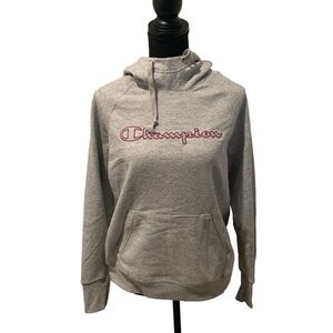 Champion Powerblend Hoodie Oxford Gray Small NWT